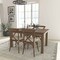 Flash Furniture Rectangle Antique Farm Table, Wood Top, Wood Grain XA-FARM-8-GG - alternate 1